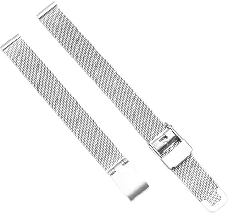 YSABVCP Uhrenarmband for Damen, Metall-Stahlband, passend for Julius kleines Zifferblatt, 8 10 12 14 16 mm, Quarzuhr, Damenarmband(Steel,22mm)