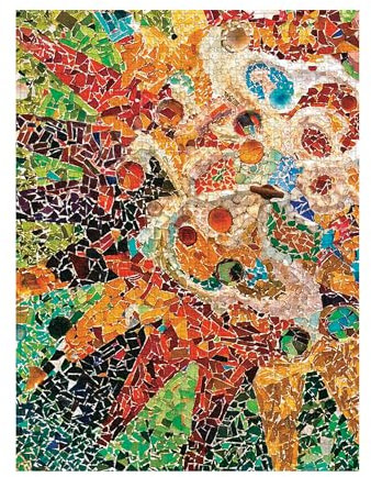 Gaudi's Sun Gaudi's Mosaics Jigsaw Puzzles 1000 Pieces