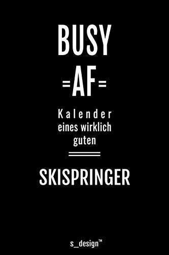 Kalender 2020 für Skispringer: Wochenplaner / Tagebuch / Journal für das ganze Jahr: Platz für Notizen, Planung / Planungen / Planer, Erinnerungen und Sprüche