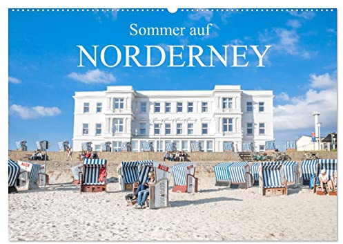 Sommer auf Norderney (Wandkalender 2026 DIN A2 quer), CALVENDO Monatskalender: Die beliebte Nordsee-Insel im perfekten Licht. (CALVENDO Orte)