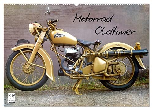 Motorrad Oldtimer (Wandkalender 2026 DIN A2 quer), CALVENDO Monatskalender: Motorrad Oldtimer - Raritäten aus Deutschland und Österreich (CALVENDO Mobilitaet)