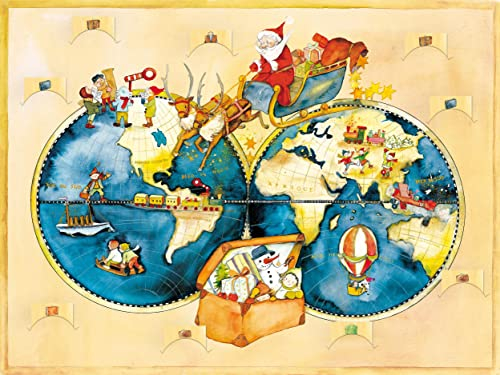 Adventskalender Reise um die Welt: Adventskalender mit 24 Weihnachtsbräuchen aus aller Welt.