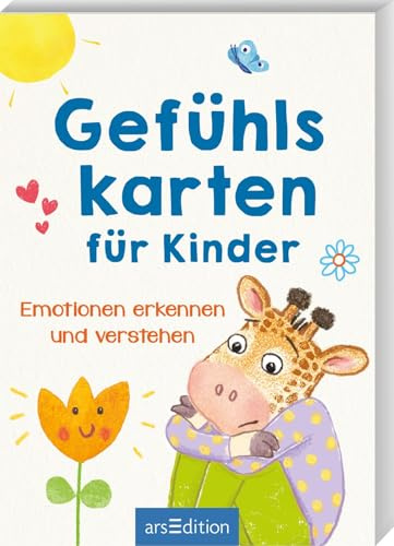 Gefühlskarten für Kinder: Emotionen erkennen und verstehen | 50 Karten über Emotionen für Selbstregulation / Lernen, Gefühle zu bennnen für Kinder ab 3 Jahren