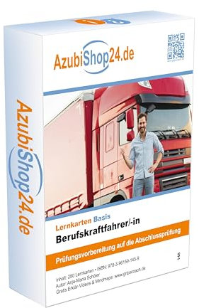 Berufskraftfahrer / Berufskraftfahrerin Prüfungsvorbereitung Lernkarten: Prüfungsvorbereitung auf die Abschlussprüfung