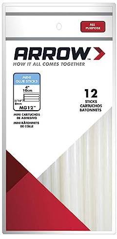 Arrow MG12 Mini GLue Sticks 4In (Pack 12)