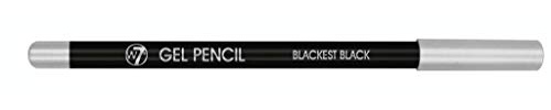 W7 EYE PENCIL SUPER GEL BLK Blackest Black