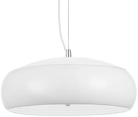 NEG Hängeleuchte Tansura (44,0cm Schirm-Durchmesser) Deckenlampe aus Keramik und Opal-Glas