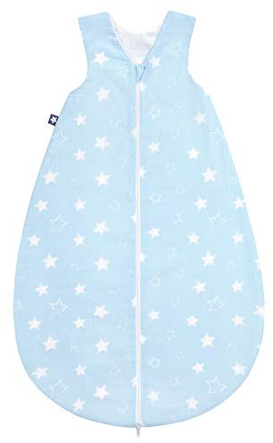 Julius Zöllner Schlafsack Sommerschlafsäckchen Sternenhimmel blau 70 cm