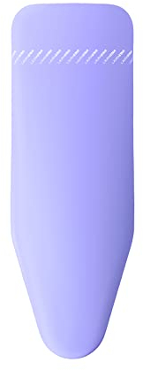 Laurastar Housse My Cover Mauve, Housse pour Table à Repasser Laurastar, 131cm x 55cm, 100% Coton, Elastique de Serrage, Conçue pour les Systèmes Laurastar, Montage Rapide, Lavable en Machine