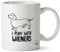 Hippowarehouse I Play with Weiners - Dachshund Sausage Dog Printed Mug Cup Ceramic 10oz
