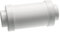 vhbw Abluftschalldämpfer kompatibel mit Zentral-Staubsaugeranlagen mit 50.8mm Durchmesser / 2 Rundrohrsystem