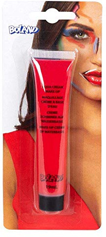Boland - Aqua Creme Make-Up, Inhalt 19 ml in Tube, Schminke auf Wasserbasis, Mottoparty, Karneval, Halloween