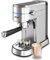 wirsh Máquina de expreso, cafetera espresso de 15 bares con vaporizador comercial para café con leche y capuchino, cafetera espresso con tanque de agua extraíble de 40 onzas, acero inoxidable completo