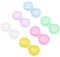 YOOHUA 60PCS Colorful Contact Lens Case - Bulk Eye Lense Cases, Holder Container Case
