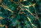 decomonkey Fototapete Marmor 350x256 cm XXL Design Tapete Fototapeten Tapeten Wandtapete moderne Wand Schlafzimmer Wohnzimmer Deko Modern Stein Muster Mauer Steinwand grün