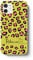 iCaseDesigner Personalised Name with Heart Animal Print Phone Case Compatible with iPhone 12 Pro Max. 5. Mustard & Pink Leopard