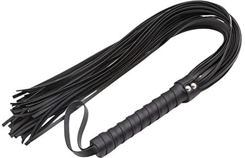 JYFanse 2 Pagaies en Cuir de Cheval pour la fessée,Cravaches pour Chevaux - Fouet équestre avec poignée Confortable en Cuir PU pour Chevaux, Accessoires de déguisement