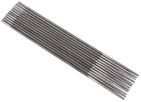 YUMILI Limas de Afilado, 12 Piezas de limas Redondas para afilar motosierras, limas de Sierra de Cadena para carpintería, limas de afilar para carpintería de 4 mm 25/32 Pulgadas