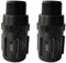 Sistema de riego de jardín, Reguladores de presión 30 PSI Sistema de riego de goteo Reductor Válvula de bajo flujo para jardín 3/4 pulgadas 2 piezas