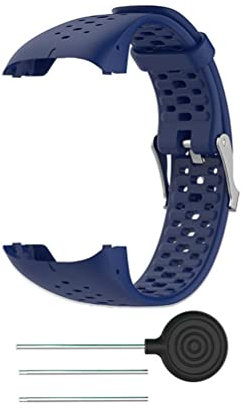 MYAYD Armband Kompatibel mit Polar M400 /M430,Sport Silikon Ersatz Uhrenarmband Wechselarmband Ersatzarmband für Polar M400 / M430 Smartwatch für Männer Frauen (Blau)