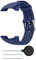 Armband Kompatibel mit Polar M400 /M430,Sport Silikon Ersatz Uhrenarmband Wechselarmband Ersatzarmband für Polar M400 / M430 Smartwatch für Männer Frauen (Blau)
