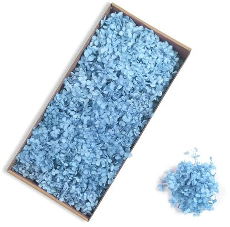90-100 g di fiori secchi di ortensia naturale, bouquet fatto a mano fai da te, materiale floreale, decorazione di nozze fiore immortale