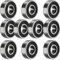 TUZUK 10 Stück 6202 2RS Kugellager 15 mm x 35 mm x 11 mm doppelt geschützte Rillenkugellager für DIY, Drehbänke, Motoren, 3D-Drucker, Fräsmaschinen, verschiedene mechanische Geräte, etc.