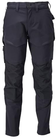 MASCOT Hose mit Knietaschen Schwarzblau Customized - 22379-311-010 - Größe 90C56
