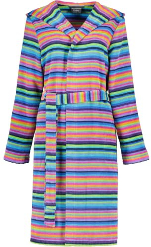 Cawö Home Bademäntel Damen Kapuze Kapuze 1454 multicolor - 14 M