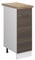 Vicco Apothekerschrank R-Line, Medizinschrank für die Küche, Grau/Weiß, 30 cm, AP Eiche