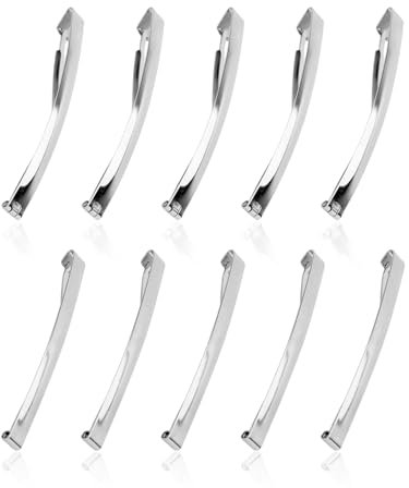 10 Pièces Pinces À Cheveux, Pinces À Cheveux Françaises Pour Femmes, Pinces À Cheveux Antidérapantes, Outils En Métal Pour Cheveux, Accessoires De Coiffure