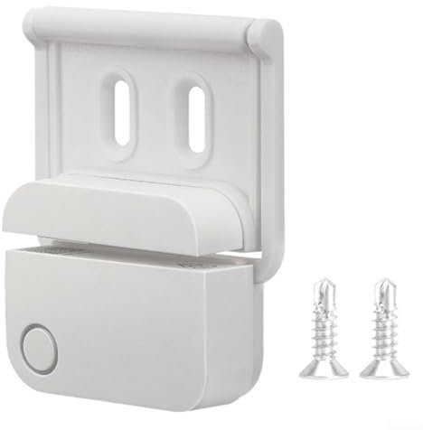 Cloudpower Garage Door Bracket, Ring Door Sensor Ring Alarm Contact Sensor (2nd Gen) for Home Barn Garage Gate Shed Door Security Reinforcement Real-time Monitoring