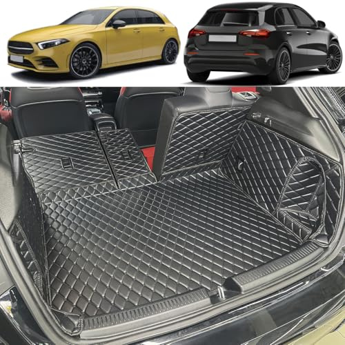 7DEEKEI Kofferraumwanne für Mercedes-Benz A-Klasse (W177) 2018-Heute | Mercedes A (obere Ladeboden) Kofferraummatte kofferraum schutzmatte