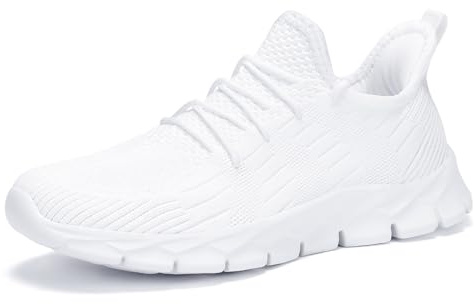 INYO Womens Trainers Non Slip Running Shoes Lightweight Slip-on Walking Sneakers Casual Gym Jogging Workout Tennis Shoes