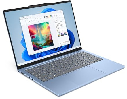 Lenovo - PC Portable 13.3'' WUXGA - AMD Ryzen 7 7735HS - 16Go - 512Go SSD - HDMI - Windows 11 Pro - Clavier AZERTY Rétroéclairé - 13ARP10 - Aluminium Bleu - IPSlim 5 (Bleu)