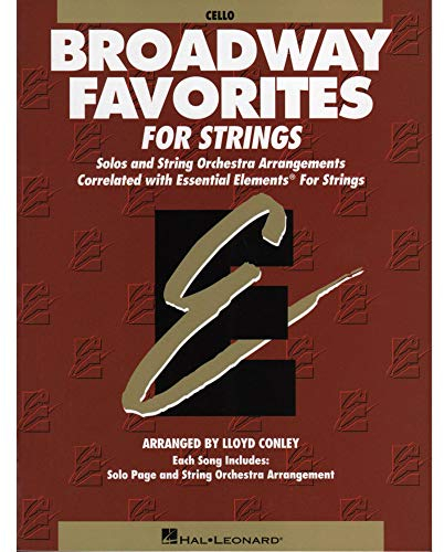 Essential Elements Broadway Favorites for Strings - Cello