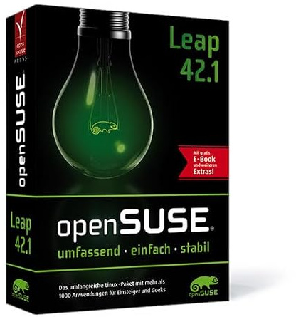 openSUSE Leap 42.1: Das umfangreiche Linux-Paket mit mehr als 1000 Anwendungen für Einsteiger und Geeks