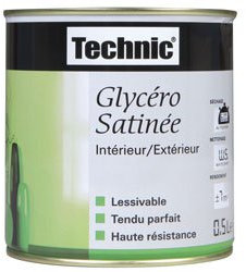 ppg retail europe - peinture laqué glycero satin 0.5l lavande