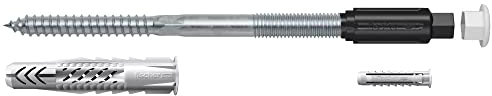 Fischer Thermax 8/120 M6, Kit 20 pz Tasselli per Fissaggio su Cappotto Isolante Max 120 mm, Carichi Medio Leggeri