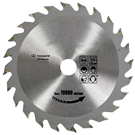 Hartmetall Kreissägeblatt Sägeblatt mit 24 Zähne 250 x 30 mm