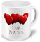 printplanet XXL Riesen-Tasse mit Namen personalisiert - Motiv Herzballons - individuell gestalten - Namenstasse, Kaffeebecher, Becher, Mug