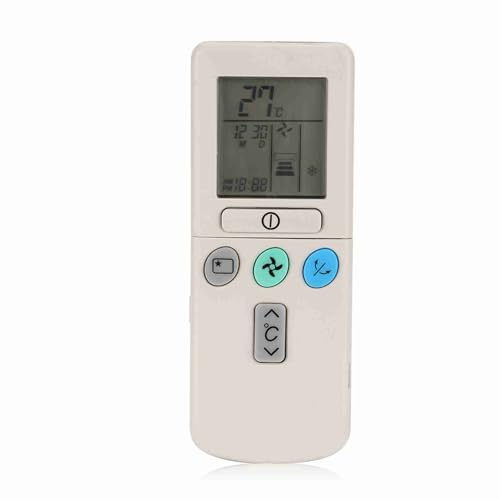 Demeras Telecomando Condizionatore d'Aria Telecomando Condizionatore di Ricambio Universale Compatibile con RAR-2A1 RAR-52P1 RAR-2SP1 RAR-3U4 RAR-2P2