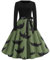 Halloween Kostüm Damen, Kleider Unter 40€ Halloween Kostüm Gruselig Damen Elegant Pärchen Halloween Kostüme Kleid Weiß Lang Kostüm Gespenst Eng Frauen Sexy Cocktailkleid Damen (Grün,S)
