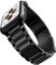 HQEUZ Armband Kompatibel mit Apple Watch Armband 49mm 46mm 45mm 44mm 42mm Titan Ersatzarmband Kohlefaser-Inlay Metall Armband Kompatibel für iWatch Ultra Series 10 9 8 7 6 5 4 3 SE, Schwarz B
