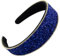 scicent Stirnband Strass Haarband Kristall Breit Modische Haarreife Elastisches Headband Hochzeit Bräute Haarschmuck Damen Haar Dekoration für Frauen und Mädchen (Blau) - 26013