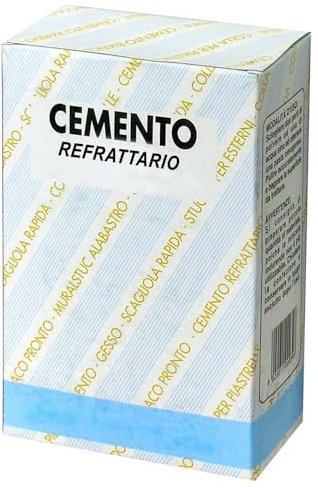 12PZ CEMENTO REFRATTARIO kg. 1