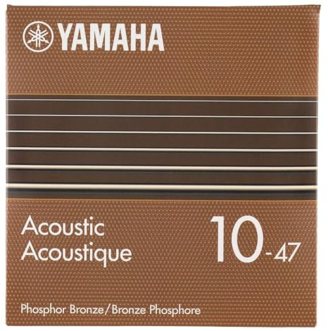 YAMAHA SA10P Corde per Chitarra Acustica – Extra Light (010-047), Phosphor Bronze