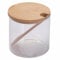 Villa d'Este Home Tivoli Azucarero de cristal de borosilicato, 500 ml, tapa y cuchara de bambú