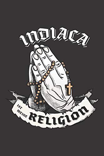 Indiaca Ist Meine Religion: DIN A5 6x9 I 120 Seiten I Punkteraster I Notizbuch I Notizheft I Notizblock I Geschenk I Geschenkidee