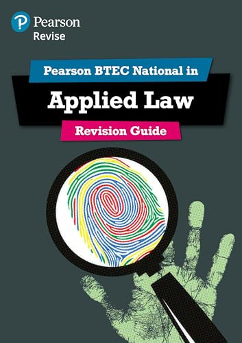 Pearson REVISE BTEC National Applied Law Revision Guide incl. online revision - for 2026 exams